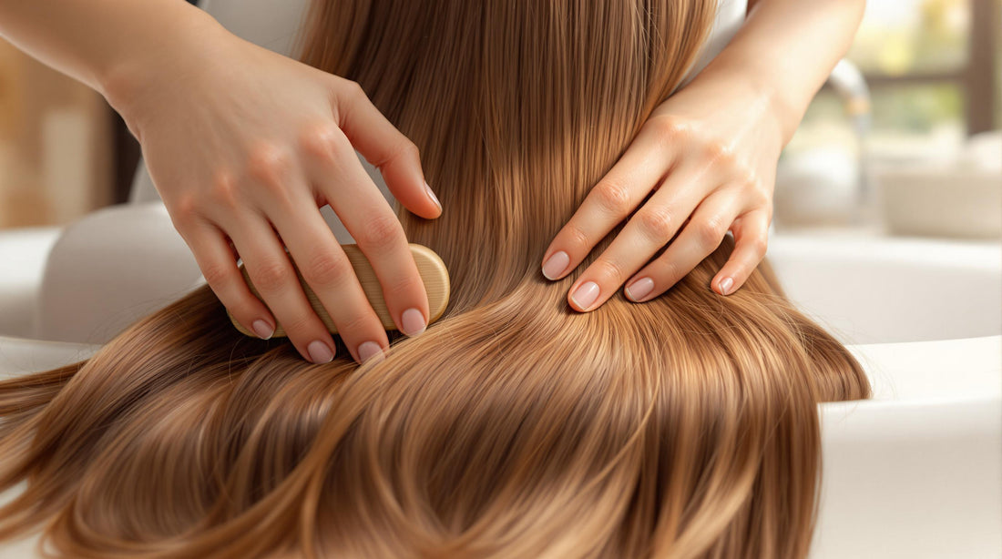 How to Brush Hair Extensions Without Damage