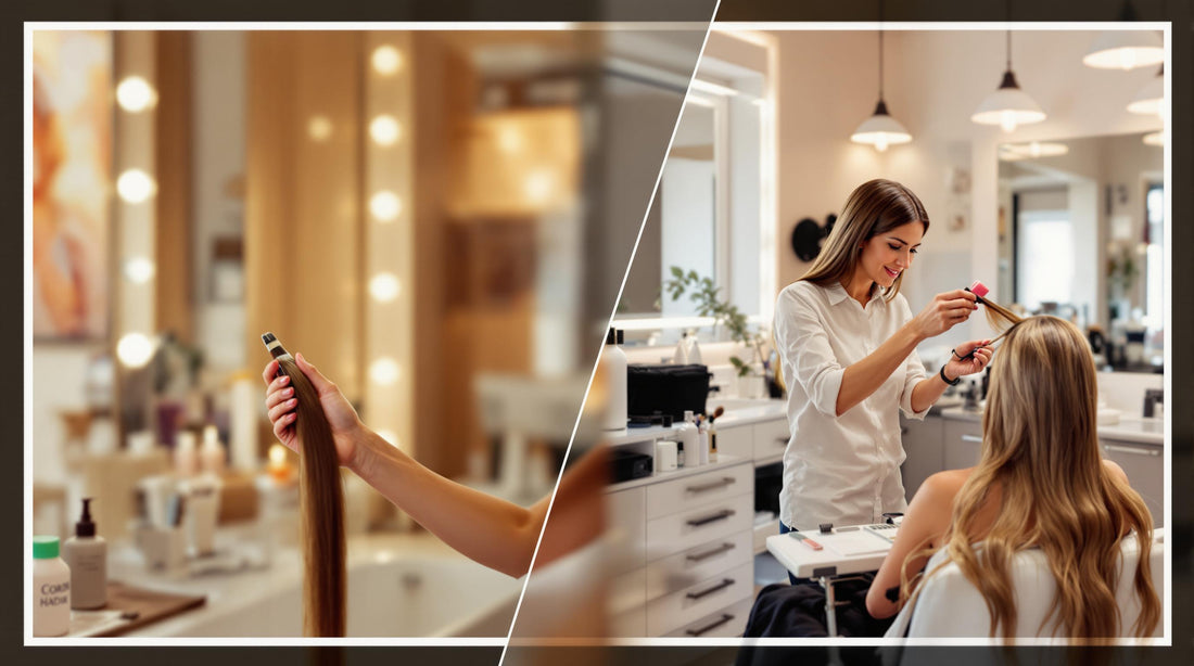 At-Home vs. Professional Extension Removal: Key Differences