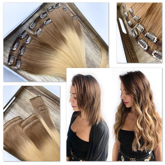 Clip in hair extension | GVA hair