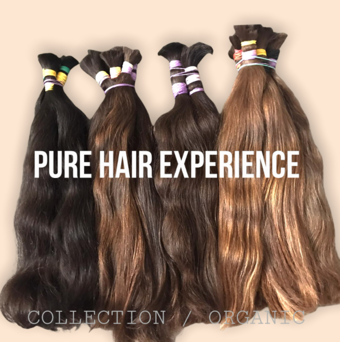 HAND TIED WEFTS HAIR EXTENSIONS - ORGANIC HAIR