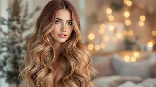 Winter Hair highlights ideas