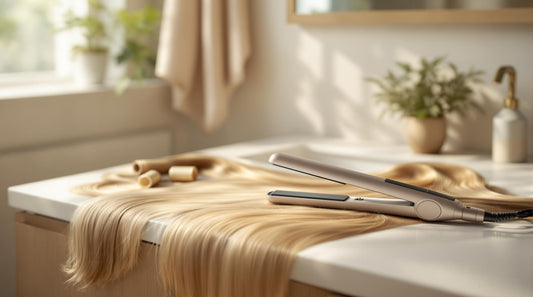 How to Flat Iron Extensions Without Damage