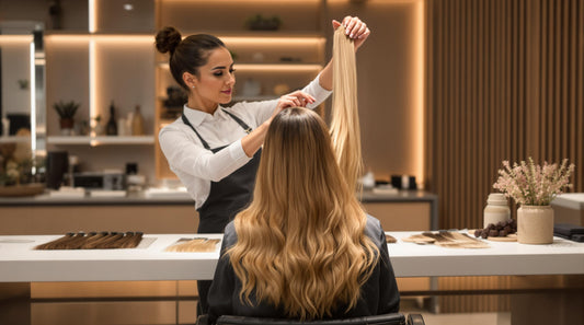 How Stylists Analyze Hair for Extensions