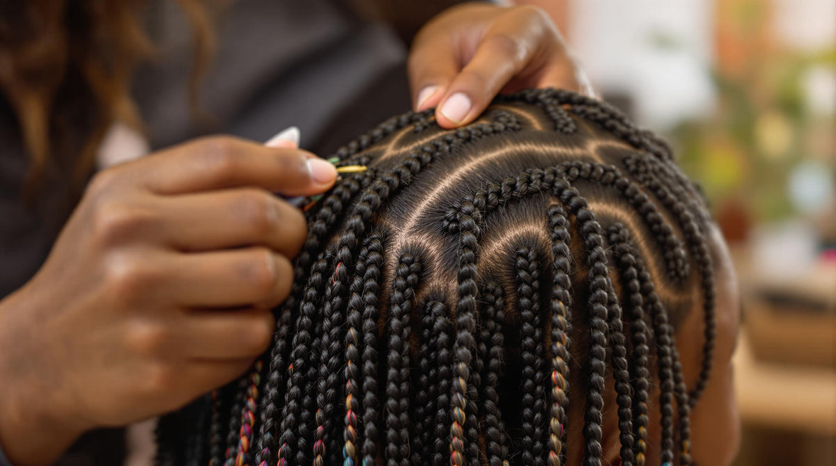 Cornrow Braiding with Extensions: Step-by-Step Guide – Pure Hair ...