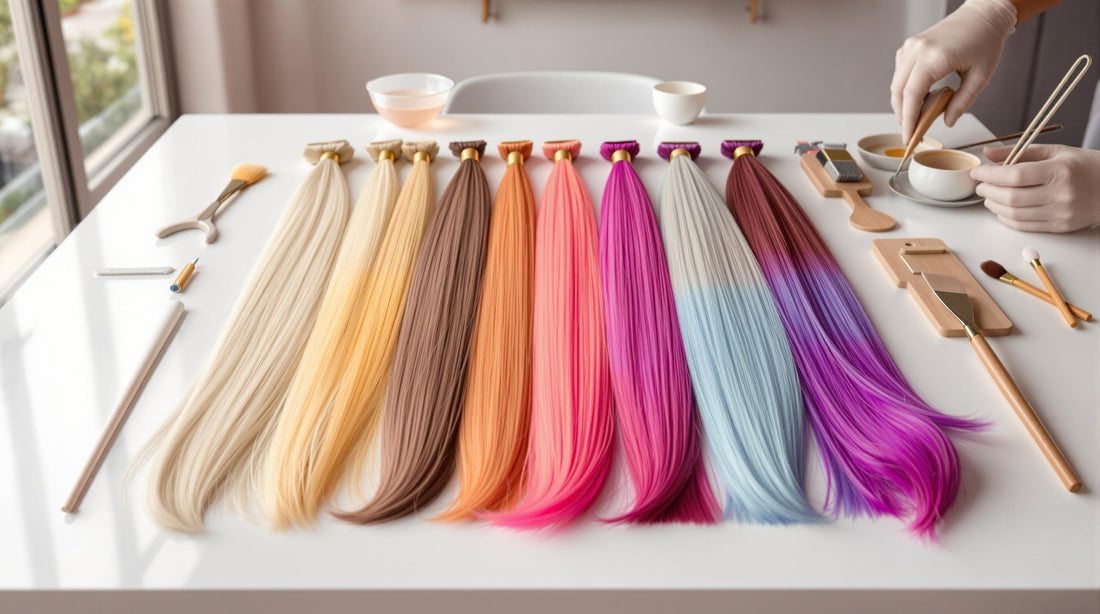 Ultimate Guide to Prepping Extensions for Dye