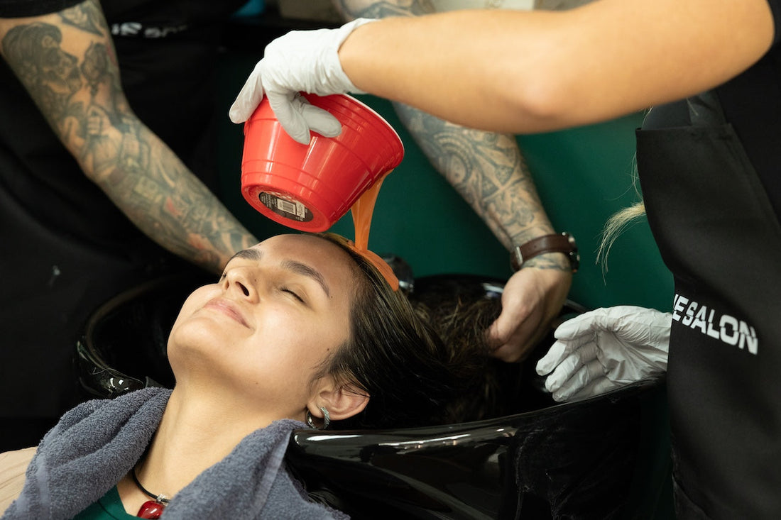 Root Touch-Up in Jupiter, FL | PHE Salon — Single-Process & Blonding Maintenance