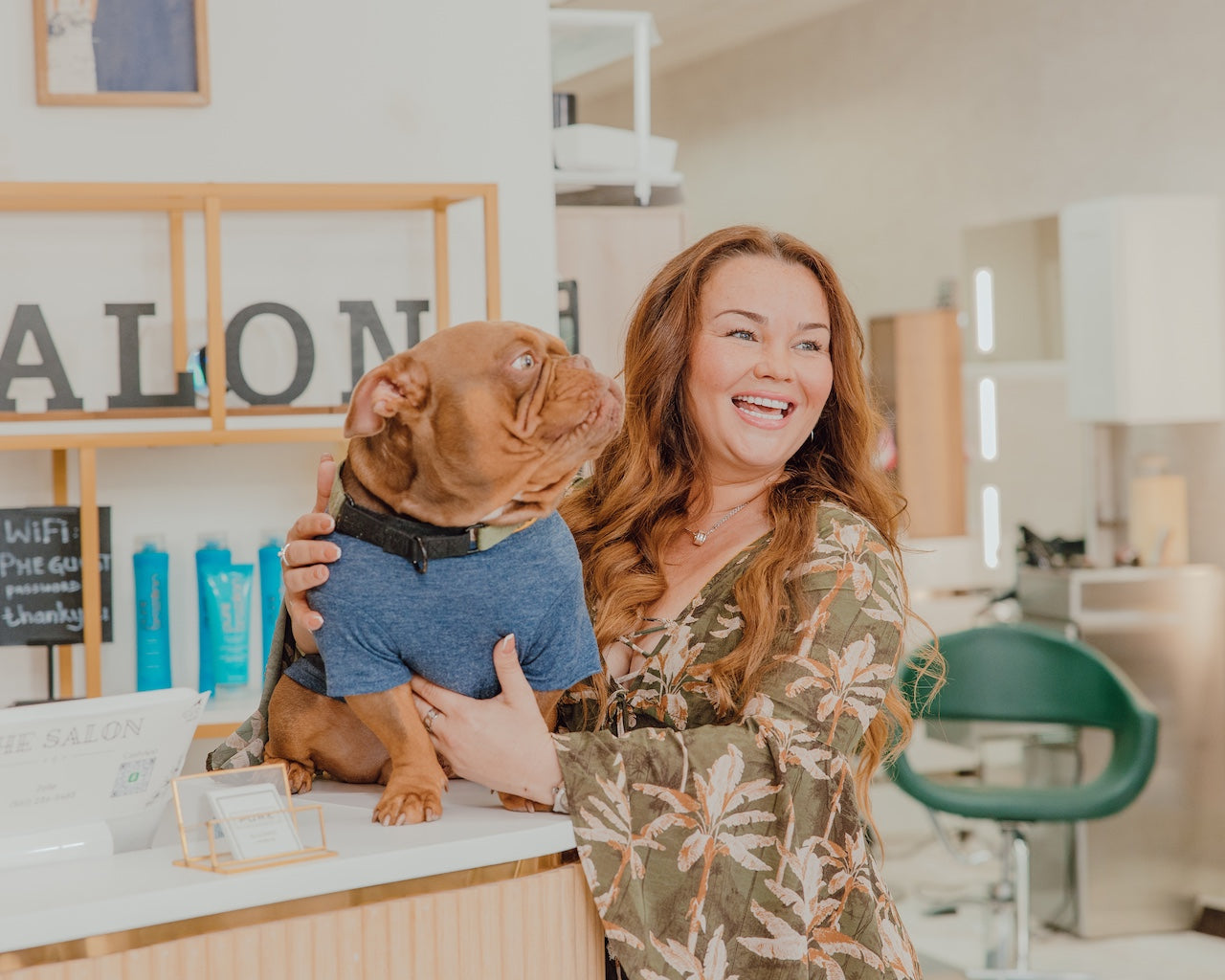 Ellia Smith, owner and master extension artist at PHE Salon Jupiter