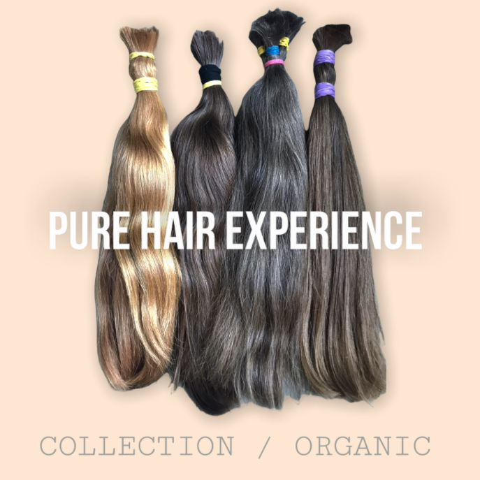 HAND TIED WEFTS HAIR EXTENSIONS - ORGANIC HAIR