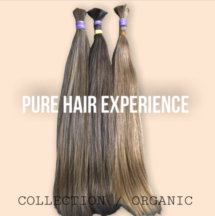 HAND TIED WEFTS HAIR EXTENSIONS - ORGANIC HAIR